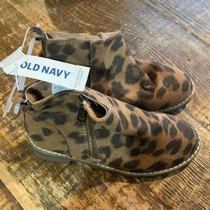 Cheetah girl booties